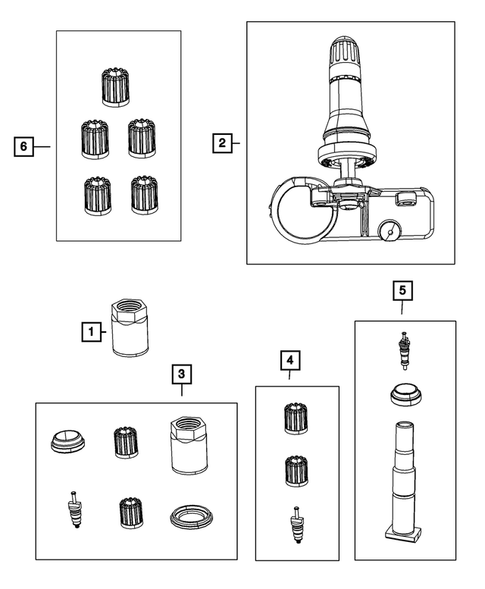 Tire Monitoring System for 2009 Dodge Ram 1500 #0