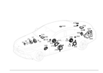 2138200302 - Electrical System: Speaker for Mercedes-Benz: AMG GT 43, AMG GT 53, AMG GT 63, AMG GT 63 S, AMG GT 63 S E Performance, CLS450, CLS53 AMG, E300, E350, E43 AMG Image