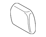 KB3Z21501A05CB - Body: Headrest Cover for Ford: Ranger Image