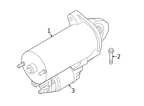 Starter for 2011 BMW 528i #1