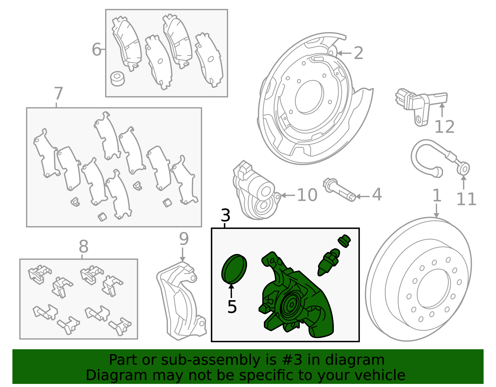 2024-2026 Toyota Disc Brake Caliper 47830-60150 | Toyota Parts Express