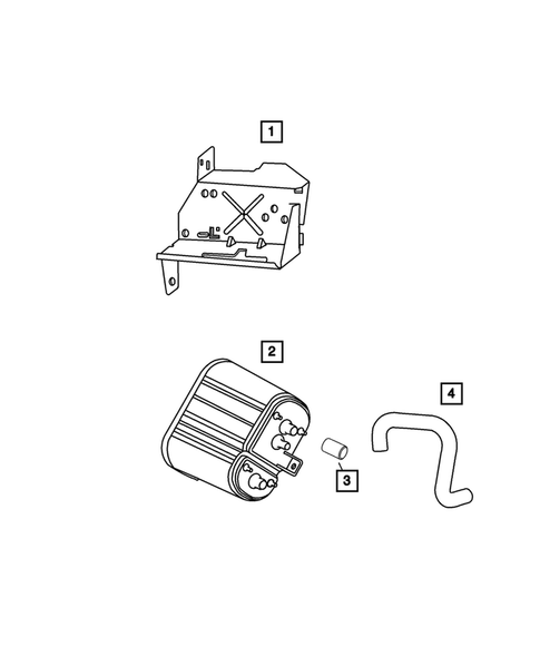 Vacuum Canister for 2005 Jeep Wrangler #0