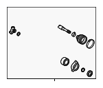 434100E461 - Suspension: Axle Assembly for Lexus: RX350, RX350h, RX450h+, RX500h Image