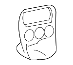 22700348 - Body: Accessory Bezel for Oldsmobile: Alero Image