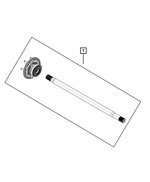 68532754AB - Differential and Drive Line: Axle Rear Shaft Assembly, Left for Mopar Image
