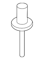 7142151750 - Body: Wheel Arch Flare Rivet for BMW Image