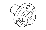 357407613B - Suspension: Front Hub for Volkswagen: Cabrio, Corrado, Golf, Jetta, Passat Image
