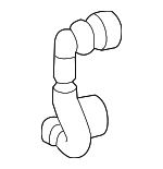 1742A014 - Emission System: Vapor Hose for Mitsubishi: Eclipse Cross, Outlander, Outlander Sport Image