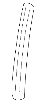 8225039000 - Body: Surround Weather-strip Retainer for Hyundai: XG300, XG350 Image