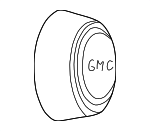 14035558 - Suspension: Center Cap for GMC: Jimmy S15, S15, Safari Image