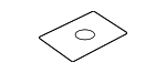 VA4151T29 - Body: Roof Luggage Carrier Side Rail Gasket for Mazda Image