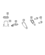 53032739AA - Emission Controls: Egr Valve Cover for Mopar Image