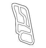 6L117070 - Engine: Oil Cooler Gasket for Audi: A3, A3 Quattro, A4, A4 allroad, A4 Quattro, A5 Quattro, A5 Sportback, A6, A6 Quattro, A7 Sportback, Q3, Q5, Q5 PHEV, Q5 Sportback, Q7, S3, TT Quattro, TTS Quattro Image