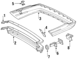 1268855974 - Body: Face Bar for Mercedes-Benz Image