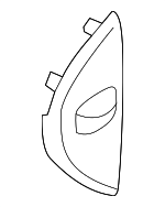 39804071 - Body: End Cap for Volvo: S60, S60 Cross Country, V60, V60 Cross Country Image