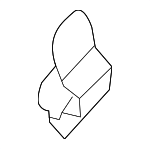 30755861 - Body: End Cap Clip for Volvo: S60, S60 Cross Country, V60, V60 Cross Country Image