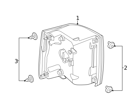 Combination Lamps for 2010 Land Rover Range Rover #0