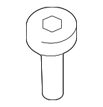 51642752568 - Body: Bumper Cover Screw for Mini Image