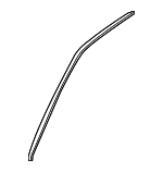 51339881632 - Body: Cover Molding for BMW: XM Image