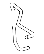 16283F0160 - Cooling System: By-Pass Hose for Lexus Image