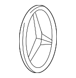 2548170100 - Body: Emblem for Mercedes-Benz Image