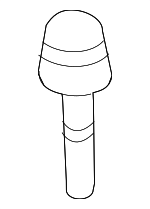 6323042010 - Body: Side Rail Bolt for Toyota: 4Runner, Highlander, Land Cruiser Image