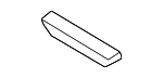861143D000 - Body: Back Glass Pad for Hyundai Image