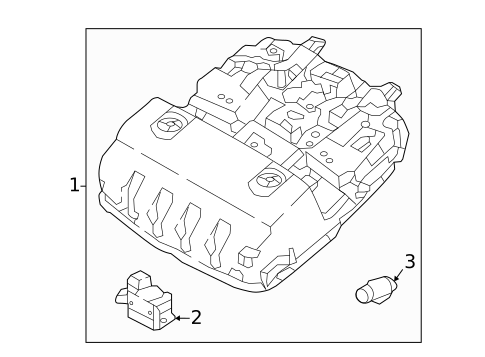 Overhead Console for 2024 Hyundai Tucson #0