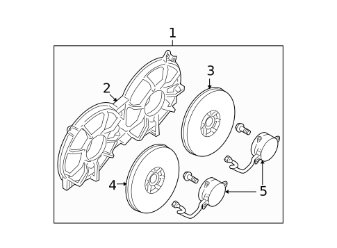 Cooling Fan for 2012 Nissan Maxima #0