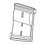 2978316900 - Body: Rear Duct for Mercedes-Benz Image
