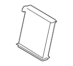 5Q0819031B - HVAC: Heater Core for Audi Image