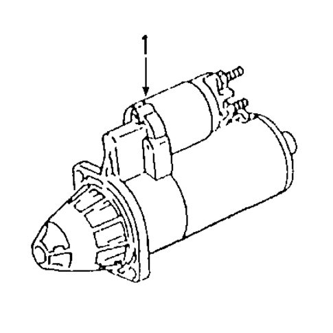Starter for 2009 Audi A5 Quattro #1