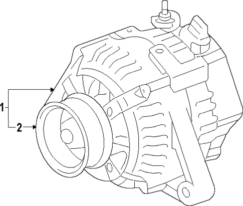 Alternator for 2025 Lexus ES300h #0