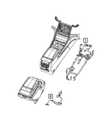 68636434AB - Electrical: Console Wiring for Jeep: Grand Cherokee Image