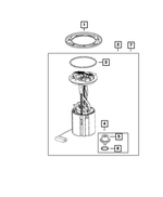 R8399001AC - Fuel and Accelerator Pedal: Fuel Pump/level Unit Module Kit, Remanufactured for Mopar Image