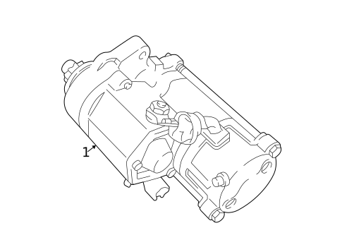 Starter & Related Components for 2001 Toyota Highlander #0