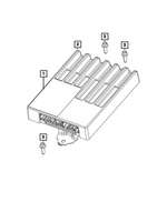 68642701AB - Electrical: Amplifier for Mopar Image