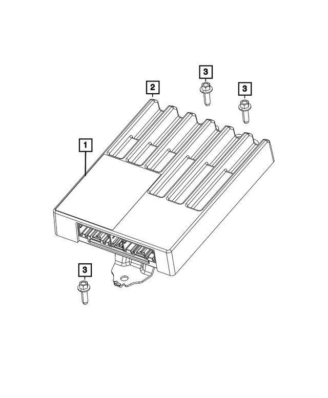 68642701AB - Electrical: Amplifier for Mopar Image