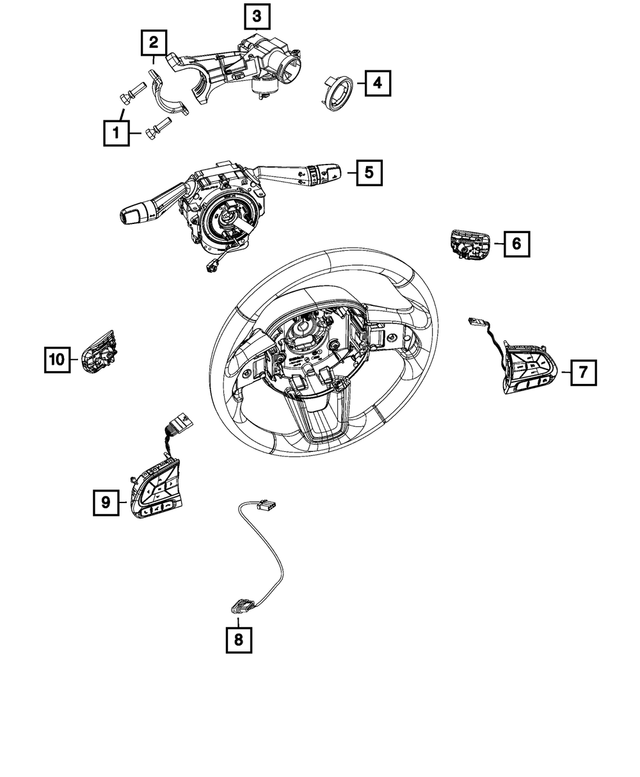 6VD12LXFAA - : Speed Control Switch for Mopar Image