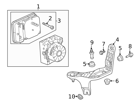 ABS Components for 2019 Chevrolet Equinox #0