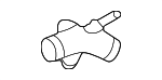 38121065Q - Belts &amp; Cooling: Engine Coolant Pipe for Volkswagen Image