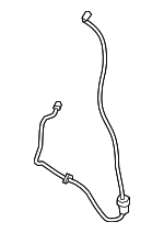 61667434869 - Body: Washer Hose for BMW: X3, XM Image