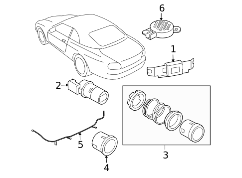 Electrical Components for 2004 Jaguar XK8 #2