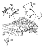 68083973AC - : Headlamp To Dash Wiring for Dodge: Charger Image