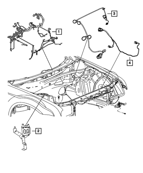 Wiring-Headlamp to Dash for 2013 Dodge Charger #0