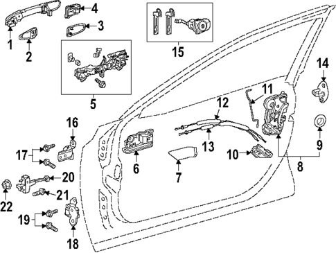 Lock & Hardware for 2025 Toyota 4Runner #0