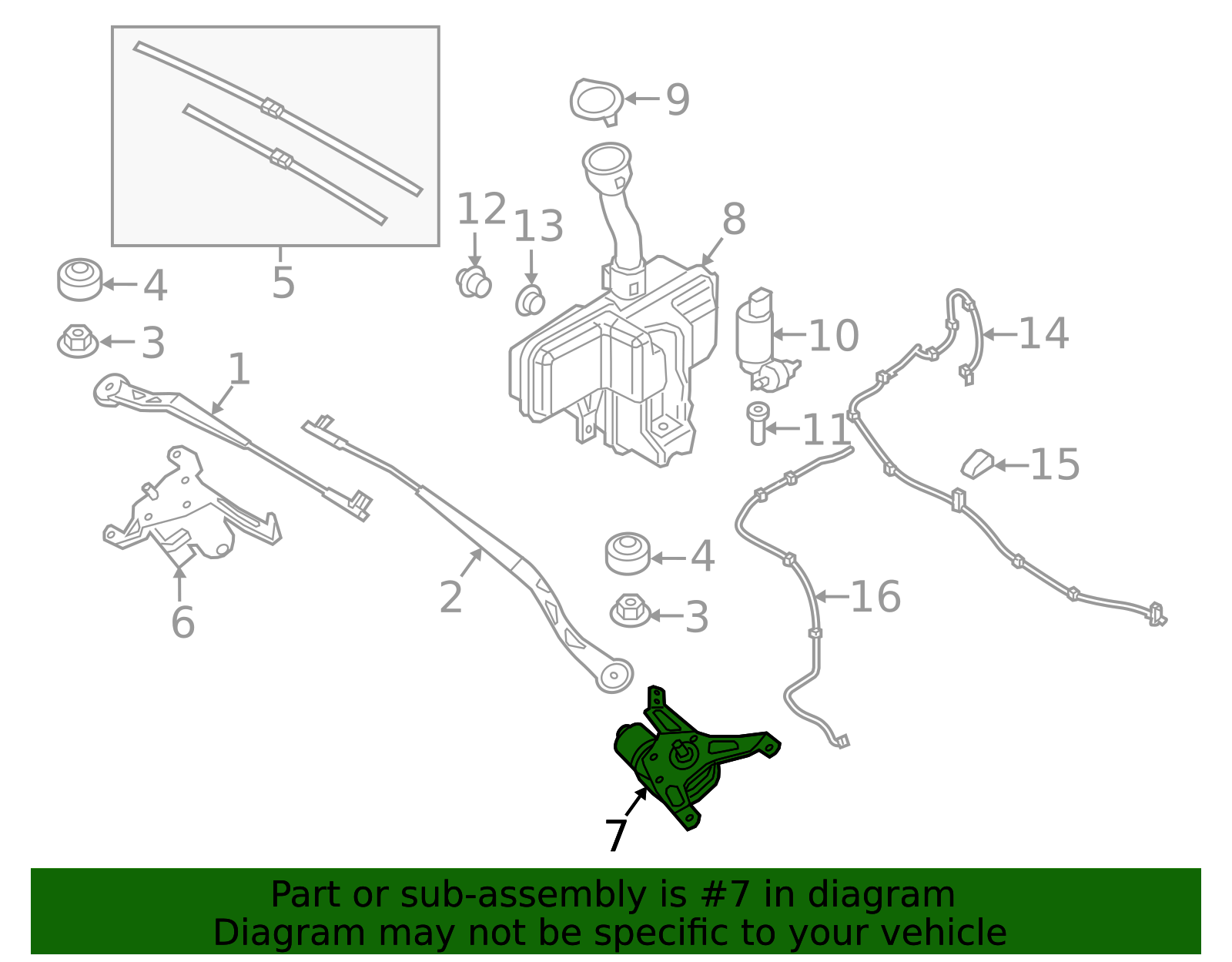 Genuine Motor & Linkage for 2014-2021 BMW | OEM Part# 61-61-7-359