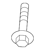 T4A16640 - Suspension: Ft Lower Control Arm Bolt for Jaguar Image