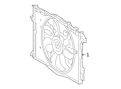 Cooling Fan for 2023 Lexus LC500h #0