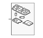 8401A099HA - : Reading Lmp Assembly for Mitsubishi Image